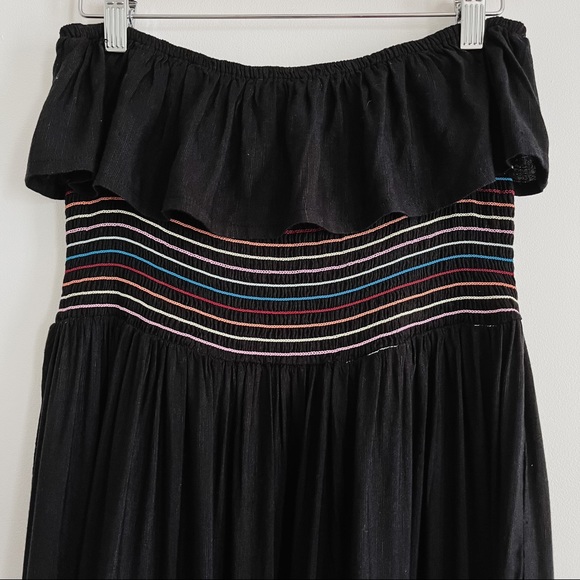Solid & Striped The Kaia Dress Blackout Solid Linen Women’s Medium - Picture 9 of 12